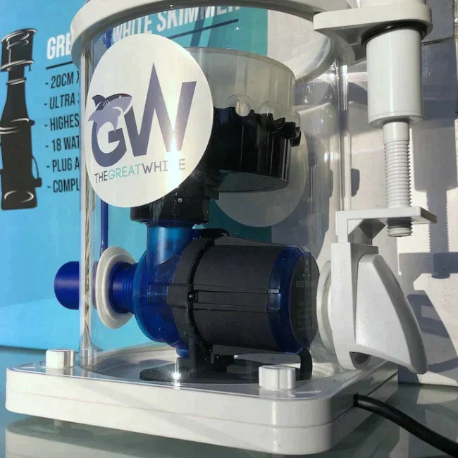 Great White GW-22 DC Protein Skimmer - 395 to 710 gallons