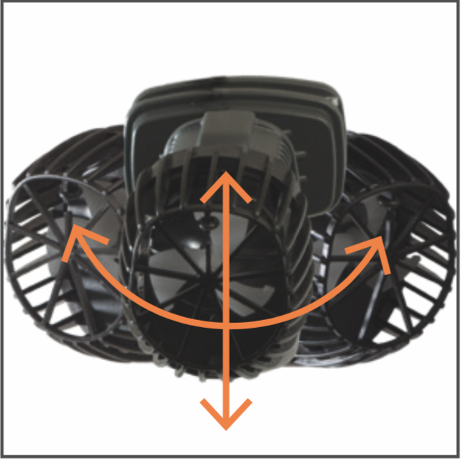 Sicce XSTREAM 3500 - 925 GPH Wave Pump Powerhead