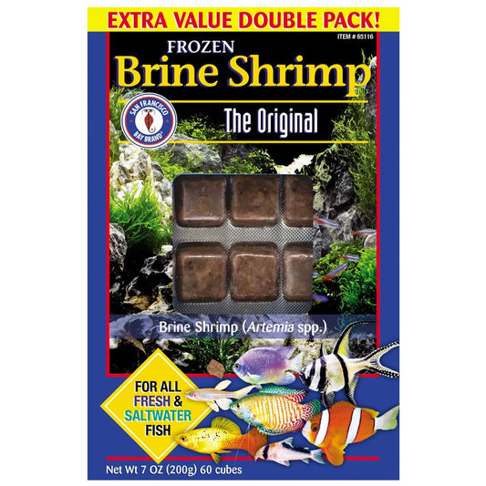 San Francisco Bay Brand Brine Shrimp Double Pack 7oz