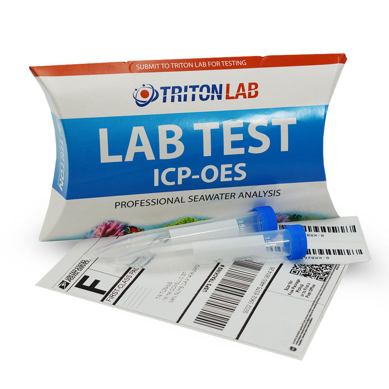 Triton Lab Grade ICP-OES Water Test w/Prepaid Shipping Label