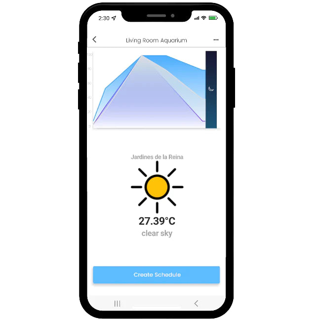 illumagic x4 app weather view