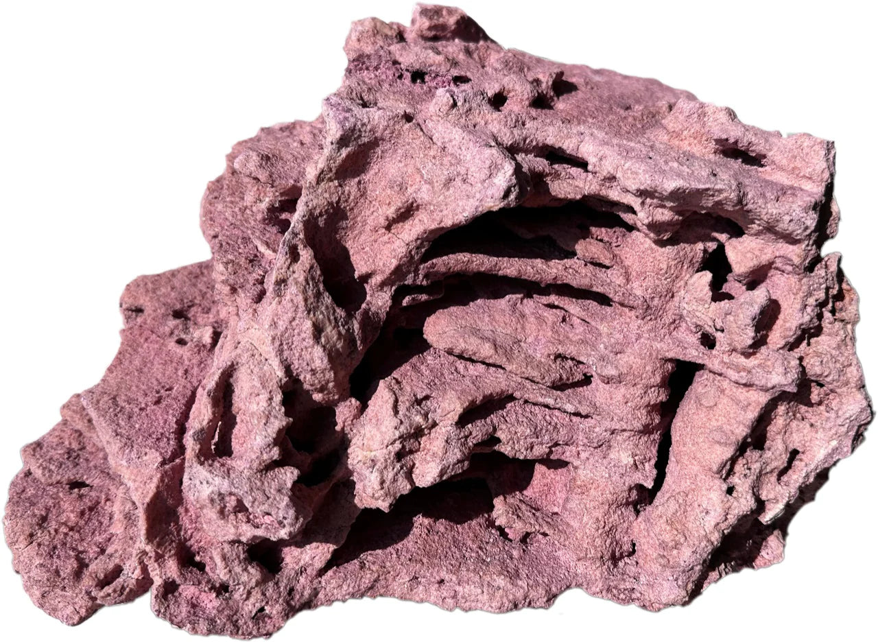 MarcoRocks Purple Coralline Hybrid Rock - 20 pound box