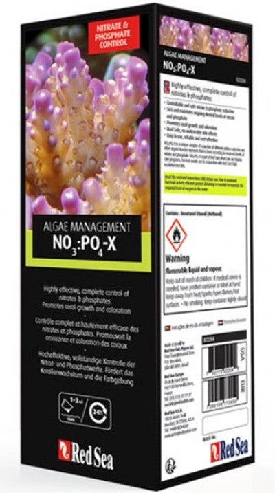 Red Sea NO3:PO4-X ALGAE MANAGEMENT