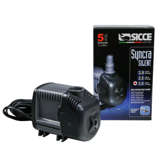 Sicce Syncra SILENT 3.0 Submersible Pump 714 GPH