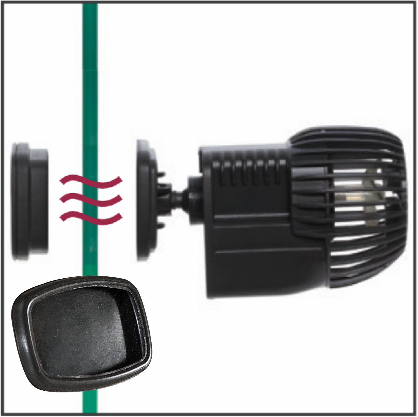 Sicce XSTREAM 6500 - 1720 GPH Wave Pump Powerhead